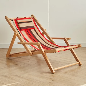 Foldable beach and garden sun lounger