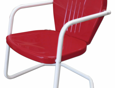 Alabama Crimson Tide Retro Metal Chair