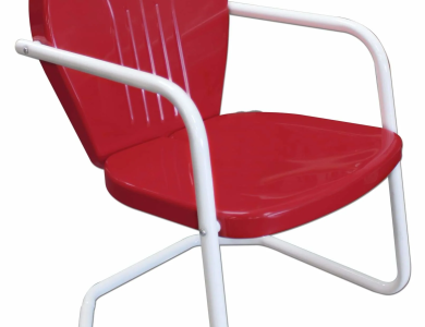 Alabama Crimson Tide Retro Metal Chair