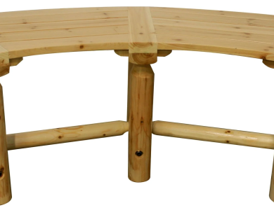Aspen Curved Bench