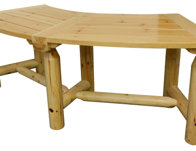 Aspen Curved Bench