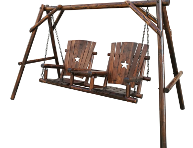 Char-Log Double Swing with Tray - For Pickup ONLY (Excluding Wholesale Orders)