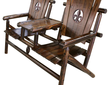 Char-Log FDL Medallion Double Chair with Tray - For Pickup ONLY (Excluding Wholesale Orders)
