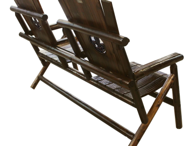 Char-Log FDL Medallion Double Chair with Tray - For Pickup ONLY (Excluding Wholesale Orders)