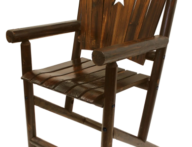 Char-Log Star Bar Arm Chair
