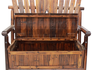 Char-Log Star Storage Bench - For Pickup ONLY (Excluding Wholesale Orders)