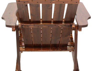Charred Adirondack Chair