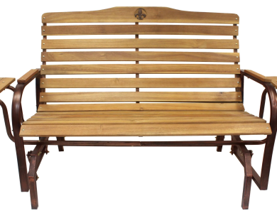 Iron Grove Fleur-de-lis Double Glider