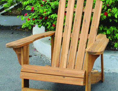 Natural Adirondack Chair