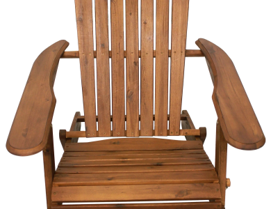 Natural Folding Adirondack Chair