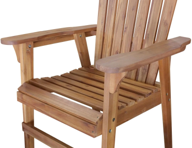Over-Sized Natural Adirondack Chair