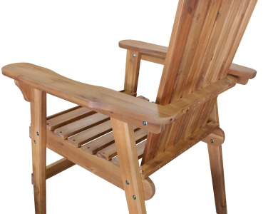 Over-Sized Natural Adirondack Chair