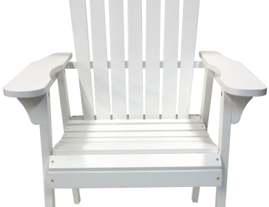 Over-Sized White Adirondack Chair