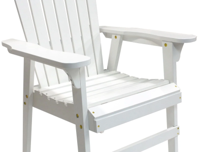 Over-Sized White Adirondack Chair