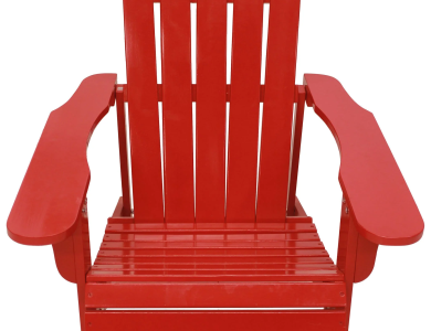 Red Adirondack Chair