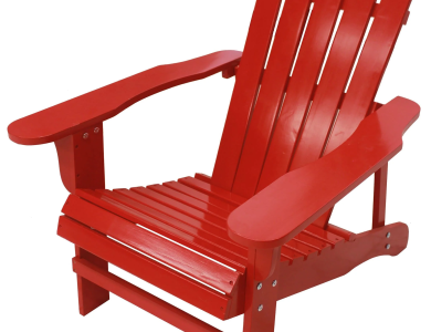 Red Adirondack Chair