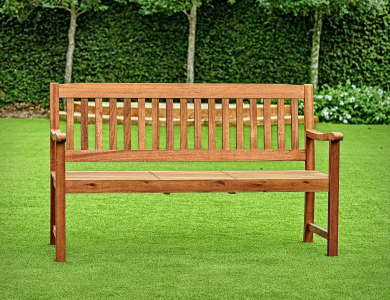 Sequoia Bench with Lift-Up Tray