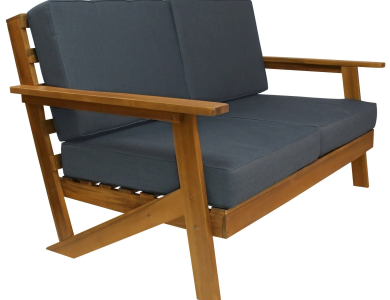 Sequoia Rustic Sofa Bench with Cushions - For Pickup ONLY (Excluding Wholesale Orders)