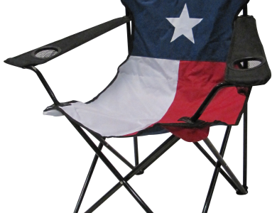 Texas Flag Folding Lawn Chair
