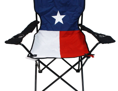 Texas Flag Folding Lawn Chair