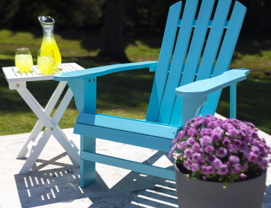 Turquoise Adirondack Chair