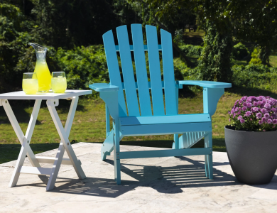 Turquoise Adirondack Chair