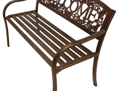 Welcome Metal Bench