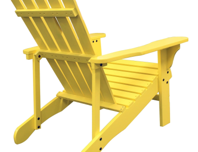 Yellow Adirondack Chair