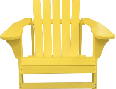 Yellow Adirondack Chair