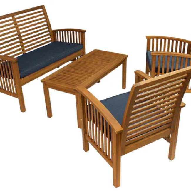 Sequoia 4 Piece Patio Set - For Pickup ONLY (Excluding Wholesale Orders)
