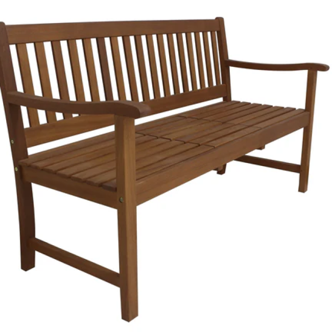 Sequoia Bench with Lift-Up Tray