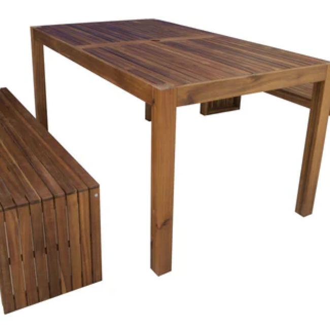 Sequoia Slatted Picnic Set - For Pickup ONLY (Excluding Wholesale Orders)