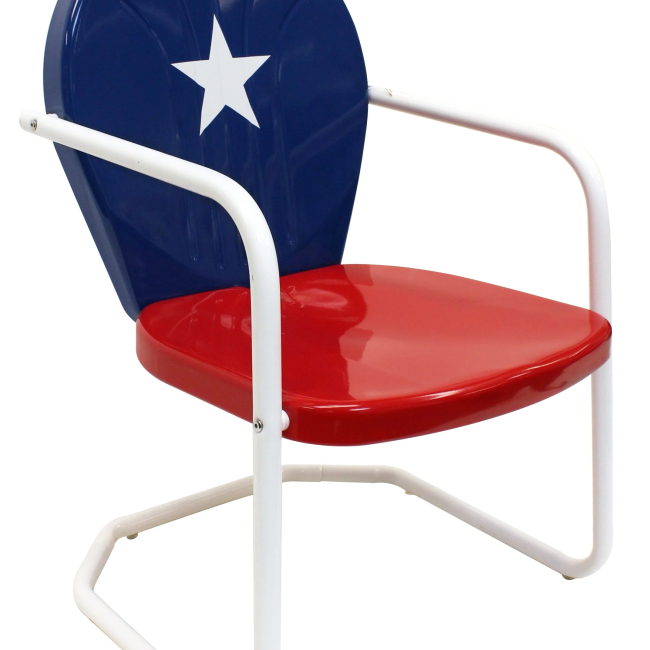 Texas Retro Metal Chair