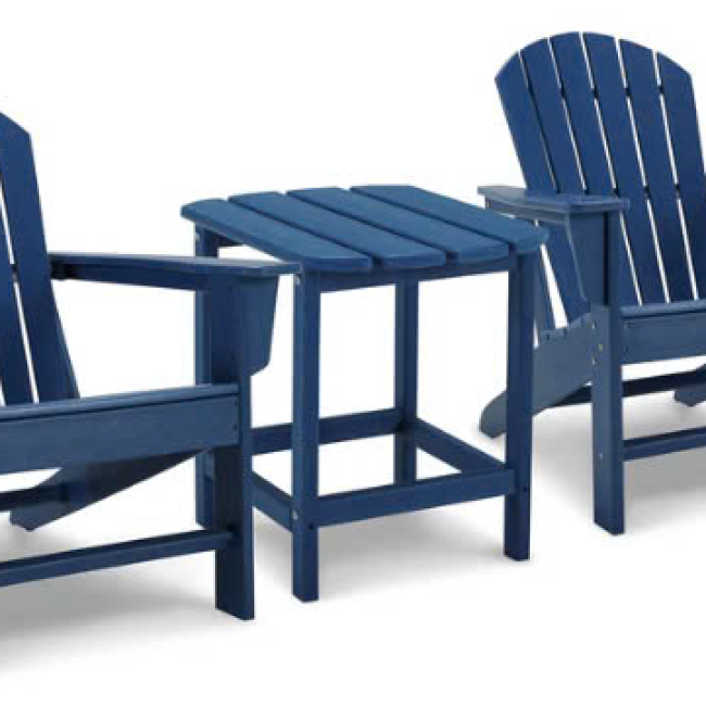 Sundown Treasure 2 Adirondack Chairs with End table
