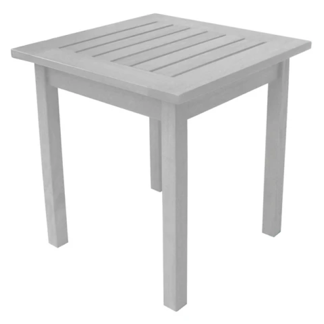 Heartland White End Table
