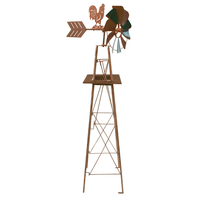 6 ft. Easy Fold Metal Windmill - For Pickup ONLY