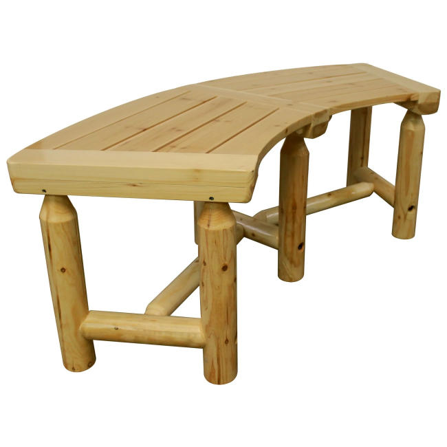 Aspen Curved Bench