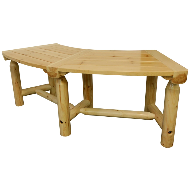 Aspen Curved Bench