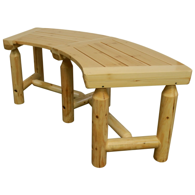 Aspen Curved Bench