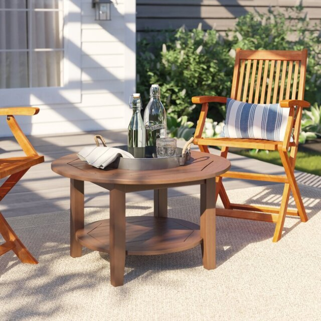 BÀN GỖ ACACIA NGOÀI TRỜI 5