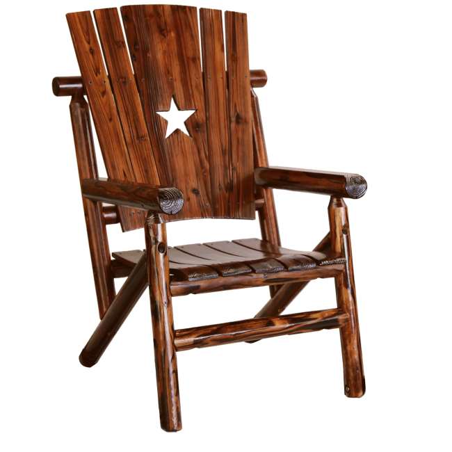 Char-Log Arm Chair