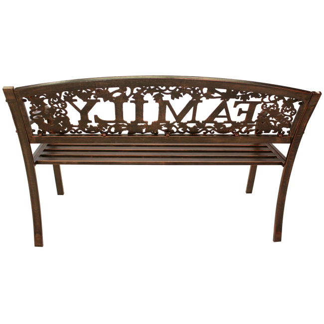 Family Metal Bench