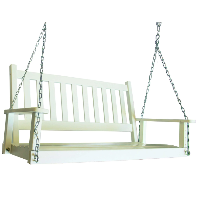 Heartland White Porch Swing