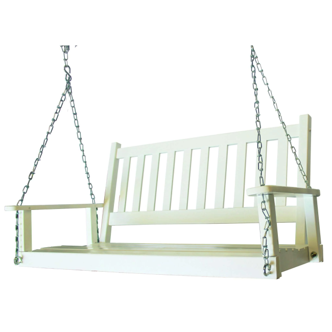 Heartland White Porch Swing