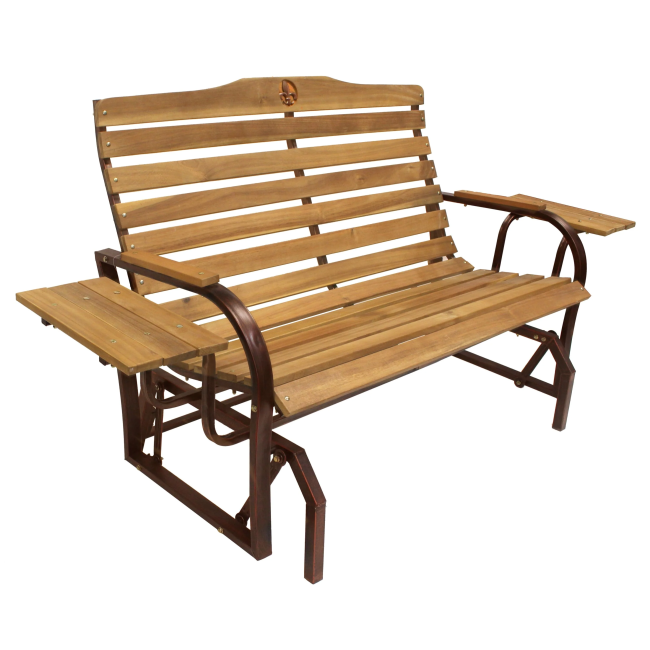 Iron Grove Fleur-de-lis Double Glider