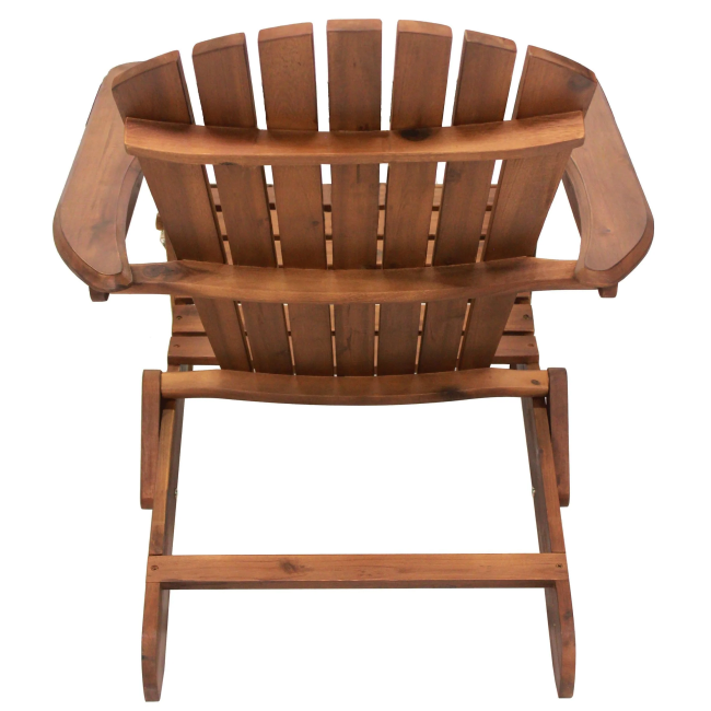 Natural Folding Adirondack Chair