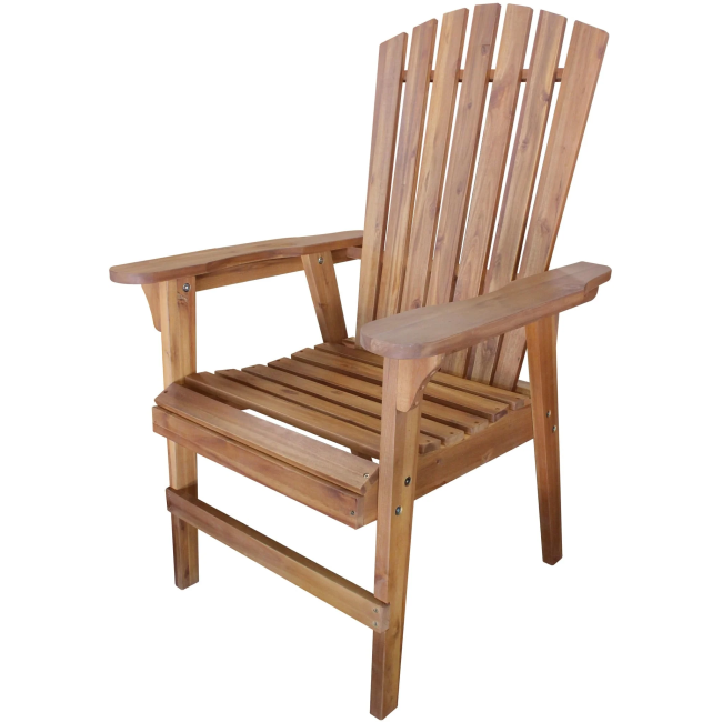 Over-Sized Natural Adirondack Chair