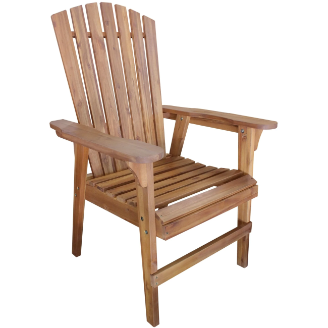 Over-Sized Natural Adirondack Chair