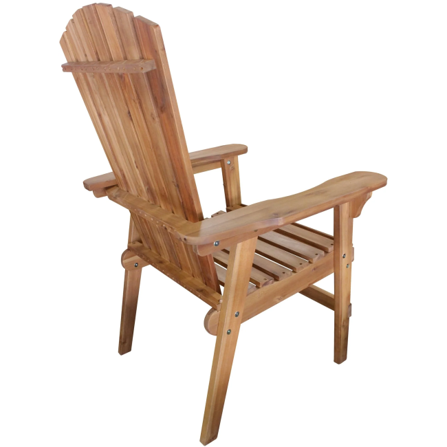 Over-Sized Natural Adirondack Chair