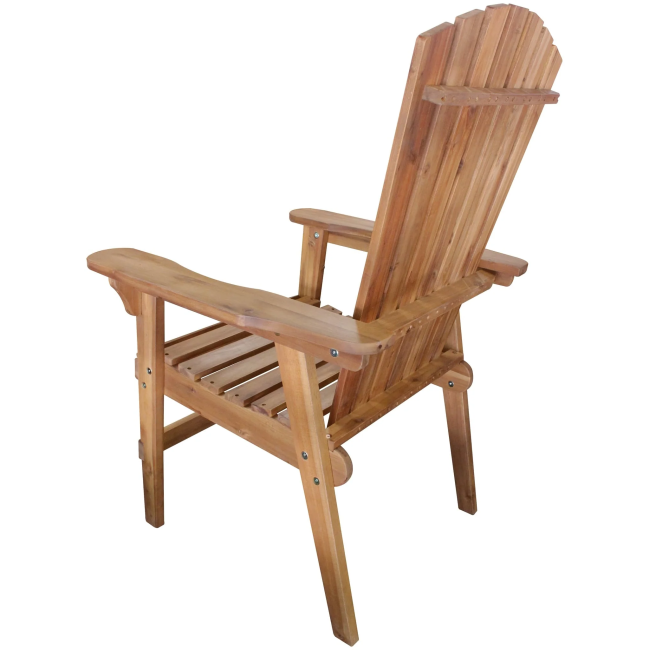 Over-Sized Natural Adirondack Chair